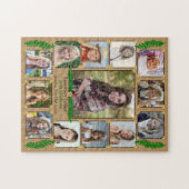 Fotocollage van de middelbare school Afstuderen | Legpuzzel (Horizontaal)