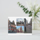 Fotocollage van Den Haag 1 Briefkaart (Staand voorkant)