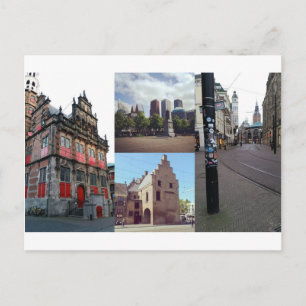 Fotocollage van Den Haag 1 Briefkaart