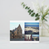 Fotocollage van Den Haag 2 Briefkaart (Staand voorkant)