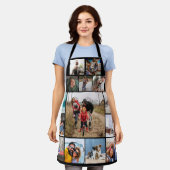 Fotocollage van elke tekstfamilie schort (Gedragen)