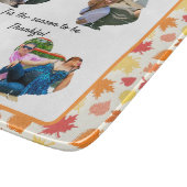 Fotocollage van kalkoenen op maat voor Thanksgivin Snijplank (Hoek)