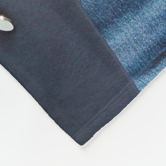 Fotocollage van vier families - Mijn favoriete men Fleece Deken (Hoek)