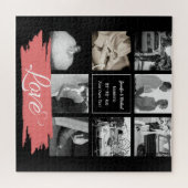 FOTOCOLLAGE Vernieuwing van Huwelijksgeloften Jubi Legpuzzel (Horizontaal)