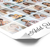 Fotocollage Voeg een groetfoto-uitbreiding toe Foto Afdruk (Hoek)