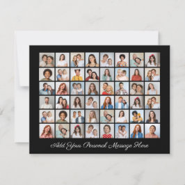 Fotocollage Voeg uw eigen Wenskaart toe Kaart