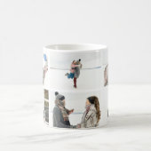 Fotocollage voor afbeelding 6 voeg je eigen foto-m koffiemok (Center)