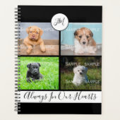 Fotocollage voor gezelschapsdieren | Monogram mode Planner (Voorkant)