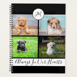 Fotocollage voor gezelschapsdieren   Monogram mode Planner