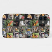 Fotocollage voor kippen en roosters; Case-Mate iPhone case (Achterkant (horizontaal))