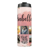 Fotocollage voor moeder thermosbeker (Voorkant)