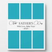 Fotocollage voor Vaderdag op maat Fotoplaat (Voorkant)