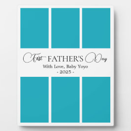 Fotocollage voor Vaderdag op maat Fotoplaat