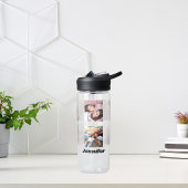 Fotocollage vriendennaam waterfles