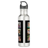 Fotocollage Waterfles (Achterkant)