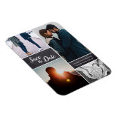  fotocollage Weddenschap Sla de datum op Magneet (Rechterzijde)