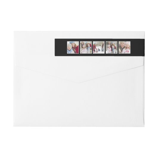 Fotocollage | Wraparound Return Address Label (Achterkant)
