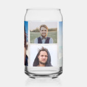 Fotocollage zet je gezicht op een blikvorm glas (Links)