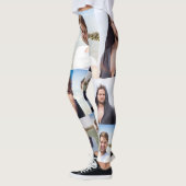 Fotocollage zet je gezicht op Leggings (Links)