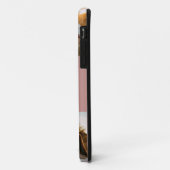 Fotocollage zwart initiaal monogram I telefoonhoes Case-Mate iPhone Case (Achterkant/links)