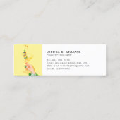 Fotocollagefotograaf voor moderne fotografie mini visitekaartje (Achterkant)