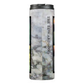 Fotocolonogram voor de roestgrijze marmer thermosbeker (Achterkant)