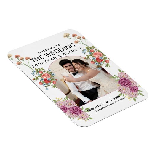 Fotoconcertuitnodiging Magneet (Rechterzijde)