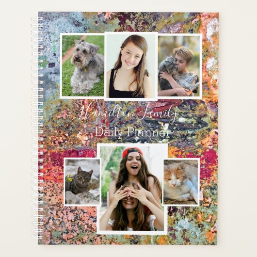 Fotodagplanner - Perzik HAMbWG Planner (Voorkant)