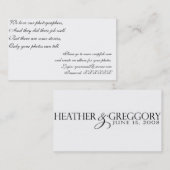 Fotodelekaart Visitekaartje (Voorkant / Achterkant)