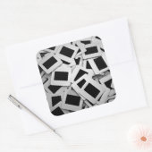 Fotodia's Vierkante Sticker (Envelop)