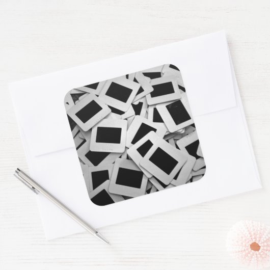 Fotodia's Vierkante Sticker (Envelop)