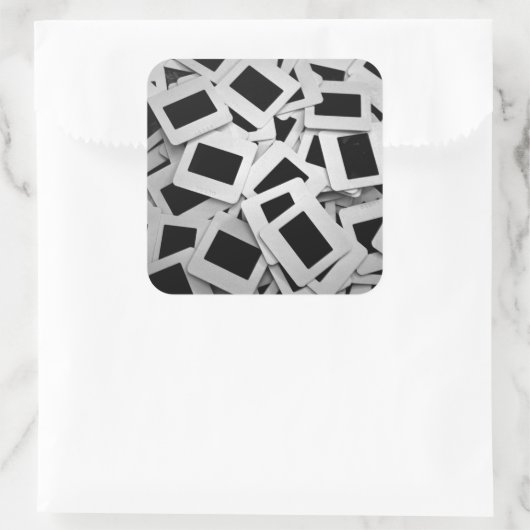 Fotodia's Vierkante Sticker (Tas)