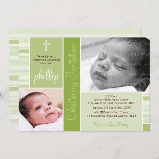 FOTODOOP NODIGT UIT:: essence 1P Kaart (Voorkant / Achterkant)