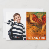 Fotodraak Hartelijk dank Bedankkaart (Voorkant)