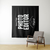 Fotoeditor Titel titel Cadeau Wandkleed (In situ)