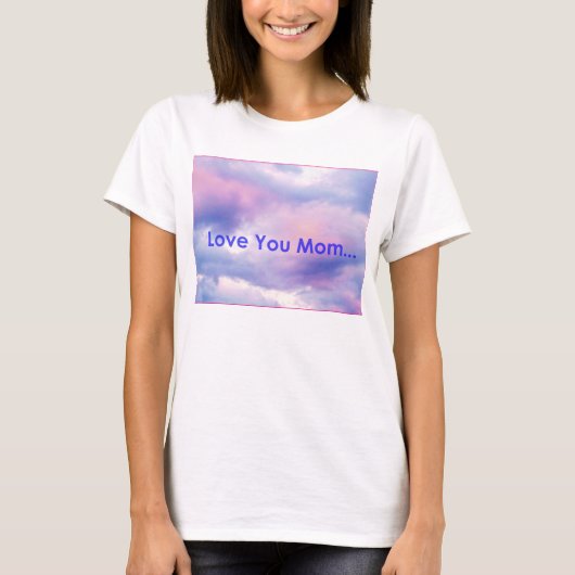 Fotoexpressies "Love You mama" VrouwenT-shirt. T-shirt (Voorkant)