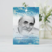 Fotofamilie van de begrafenis bedankt (Staand voorkant)