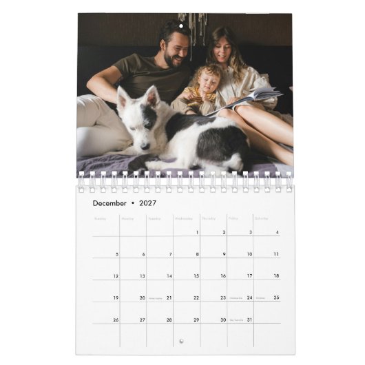 fotofamiliekalender kalender (Dec 2027)