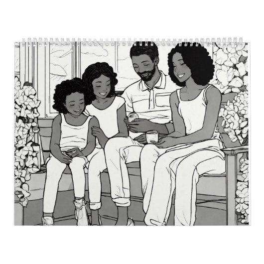 Fotofamiliekalender Kalender (Hoes)