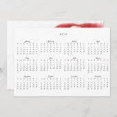 Fotofeestdag 2015 kalenderkerstkaart feestdagenkaart (Voorkant / Achterkant)