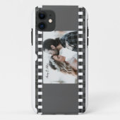 Fotofilmstrip gepersonaliseerd fotosjabloon Case-Mate iPhone case (Achterkant)