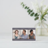 Fotofilmstrips Fotofotografie Visitekaartje (Staand voorkant)