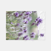 Fotoflenzen met lavender fleece deken (Voorkant (Horizontaal))