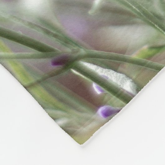 Fotoflenzen met lavender fleece deken (Hoek)