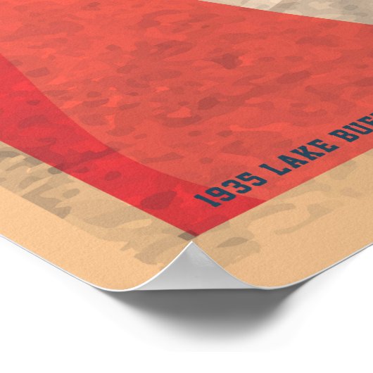 Fotoflyer van het muziekrockfestival in Retro Poster (Hoek)