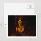 Fotofoto Boeddha Briefkaart (Voorkant / Achterkant)