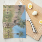 Fotofoto van Arizona Mountain Water Theedoek (Quarter Fold)