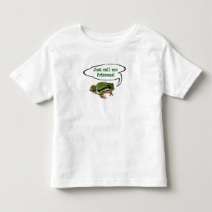 Fotofoto van Cute Custom Frog Princess Kinder Shirts
