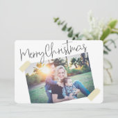 Fotofoto van Cute scrapbook: kerstkaart (Staand voorkant)