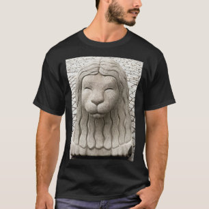 Fotofoto van de Zweedse Steenlion Stockholm T-shirt